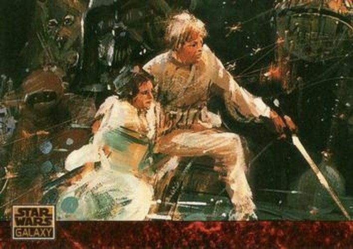 #50 John Berkey's Concept - 1993 Topps Star Wars Galaxy