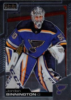 #50 Jordan Binnington - St. Louis Blues - 2020-21 O-Pee-Chee Platinum Hockey