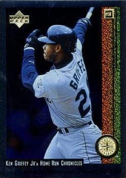 #50 Ken Griffey Jr. - Seattle Mariners - 1998 Upper Deck - Ken Griffey Jr.'s Home Run Chronicles Baseball