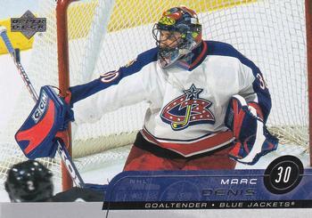 #50 Marc Denis - Columbus Blue Jackets - 2002-03 Upper Deck Hockey