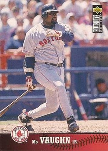 #50 Mo Vaughn - Boston Red Sox - 1997 Collector's Choice Baseball