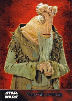 #50 Praster Ommlen - 2015 Topps Star Wars The Force Awakens