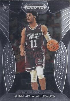 #50 Quinndary Weatherspoon - Mississippi State Bulldogs - 2019 Panini Prizm Draft Picks Basketball
