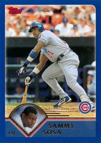 #50 Sammy Sosa - Chicago Cubs - 2003 Topps Baseball