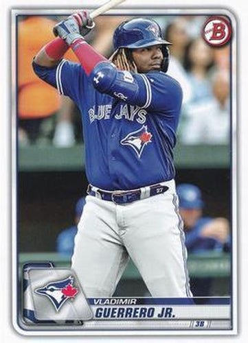 #50 Vladimir Guerrero Jr. - Toronto Blue Jays - 2020 Bowman Baseball