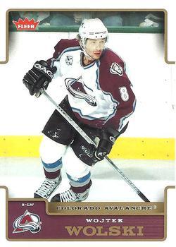 #50 Wojtek Wolski - Colorado Avalanche - 2006-07 Fleer Hockey
