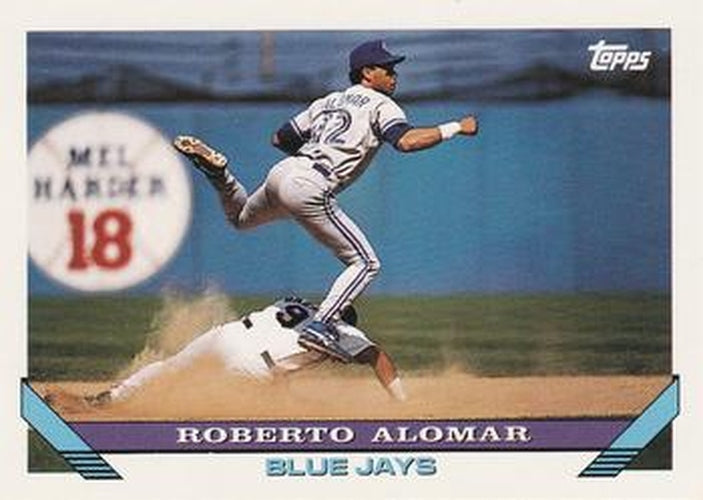 #50 Roberto Alomar - Toronto Blue Jays - 1993 Topps Baseball