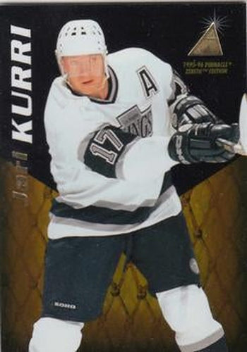 #50 Jari Kurri - Los Angeles Kings - 1995-96 Zenith Hockey