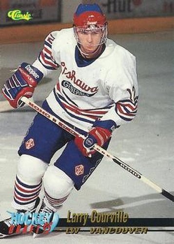 #50 Larry Courville - Vancouver Canucks - 1995 Classic Hockey