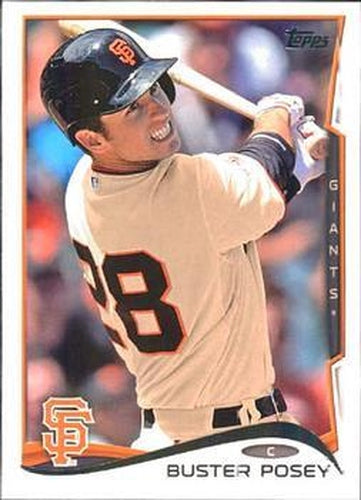 #50a Buster Posey - San Francisco Giants - 2014 Topps Baseball