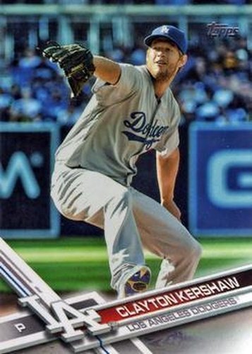#50a Clayton Kershaw - Los Angeles Dodgers - 2017 Topps Baseball