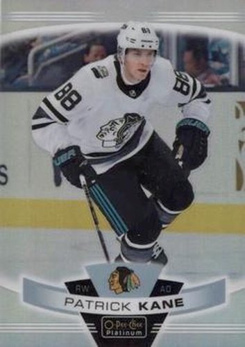 #50b Patrick Kane - Chicago Blackhawks - 2019-20 O-Pee-Chee Platinum Hockey