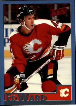 #105 Ed Ward - Calgary Flames - 1995-96 Bowman Hockey