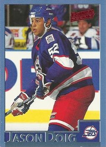 #120 Jason Doig - Winnipeg Jets - 1995-96 Bowman Hockey
