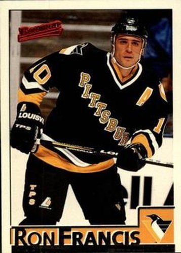 #31 Ron Francis - Pittsburgh Penguins - 1995-96 Bowman Hockey