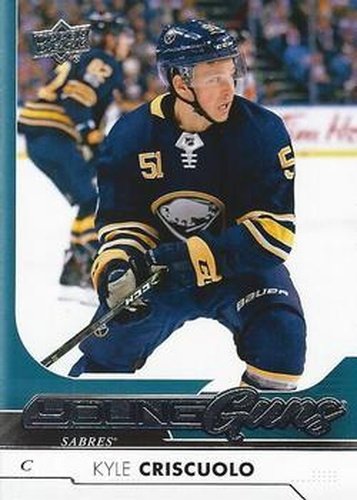 #510 Kyle Criscuolo - Buffalo Sabres - 2017-18 Upper Deck Hockey