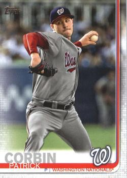 #510 Patrick Corbin - Washington Nationals - 2019 Topps Baseball