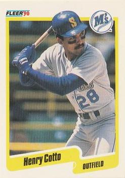 #511 Henry Cotto - Seattle Mariners - 1990 Fleer USA Baseball