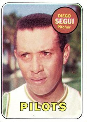 #511a Diego Segui - Seattle Pilots - 1969 Topps Baseball