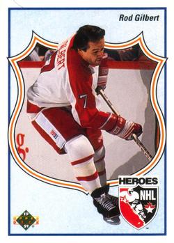 #512 Rod Gilbert - New York Rangers - 1990-91 Upper Deck Hockey