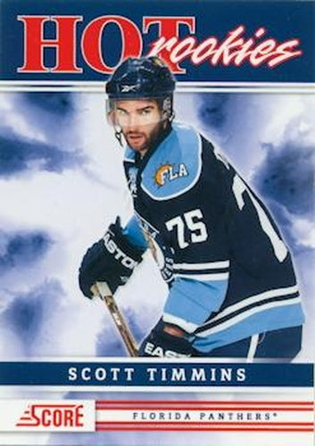 #512 Scott Timmins - Florida Panthers - 2011-12 Score Hockey
