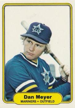 #512 Dan Meyer - Seattle Mariners - 1982 Fleer Baseball
