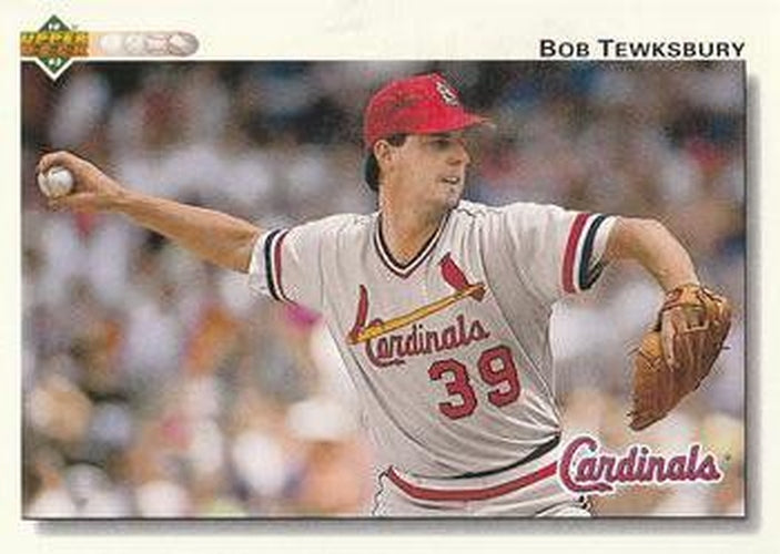 #512 Bob Tewksbury - St. Louis Cardinals - 1992 Upper Deck Baseball