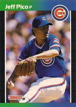 #513 Jeff Pico - Chicago Cubs - 1989 Donruss Baseball