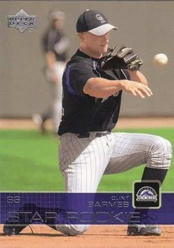 #513 Clint Barmes - Colorado Rockies - 2003 Upper Deck Baseball