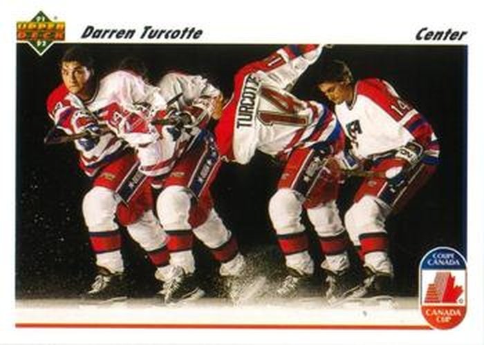 #513 Darren Turcotte - USA - 1991-92 Upper Deck Hockey