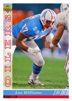 #514 Lee Williams - Houston Oilers - 1993 Upper Deck Football