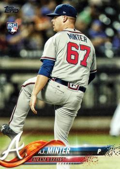 #514 A.J. Minter - Atlanta Braves - 2018 Topps Baseball