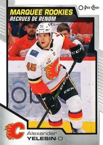 #514 Alexander Yelesin - Calgary Flames - 2020-21 O-Pee-Chee Hockey