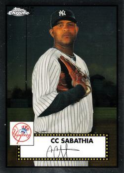 #514 CC Sabathia - New York Yankees - 2021 Topps Chrome Platinum Anniversary Baseball