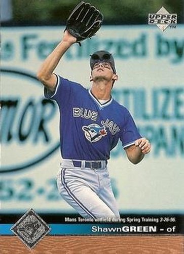 #514 Shawn Green - Toronto Blue Jays - 1997 Upper Deck Baseball