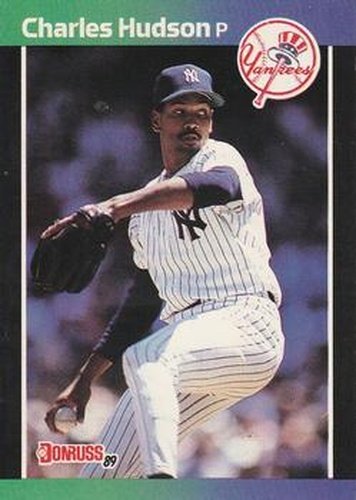 #514 Charles Hudson - New York Yankees - 1989 Donruss Baseball