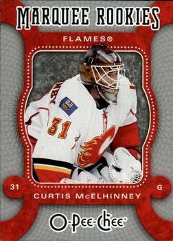 #514 Curtis McElhinney - Calgary Flames - 2007-08 O-Pee-Chee Hockey