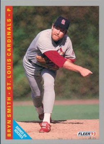 #515 Bryn Smith - Colorado Rockies - 1993 Fleer Baseball