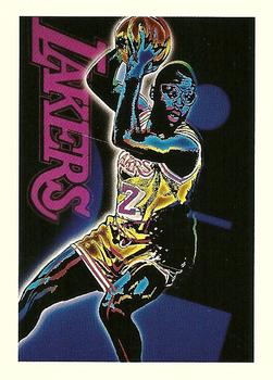 #515 James Worthy - Los Angeles Lakers - 1991-92 Hoops Basketball