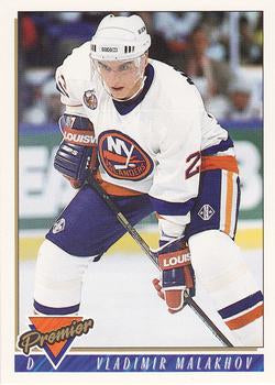 #515 Vladimir Malakhov - New York Islanders - 1993-94 Topps Premier Hockey
