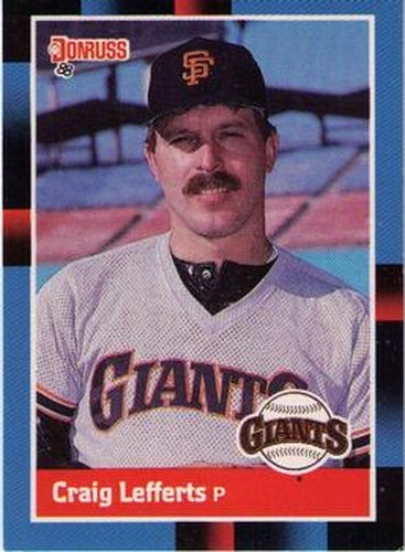 #515 Craig Lefferts - San Francisco Giants - 1988 Donruss Baseball