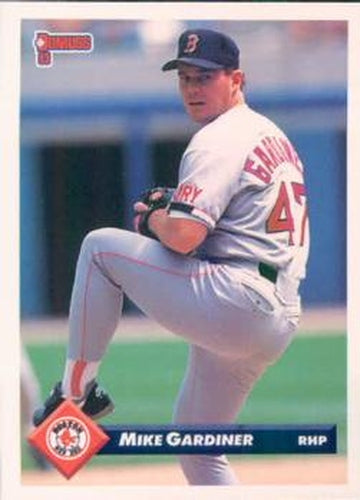 #515 Mike Gardiner - Boston Red Sox - 1993 Donruss Baseball