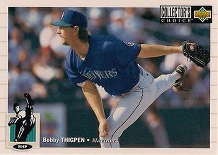 #516 Bobby Thigpen - Seattle Mariners - 1994 Collector's Choice Baseball