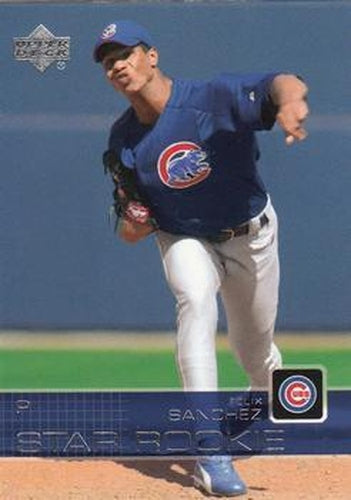 #516 Felix Sanchez - Chicago Cubs - 2003 Upper Deck Baseball