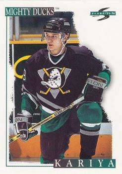 #125 Paul Kariya - Anaheim Mighty Ducks - 1995-96 Score Hockey