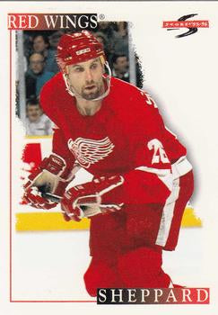 #127 Ray Sheppard - Detroit Red Wings - 1995-96 Score Hockey