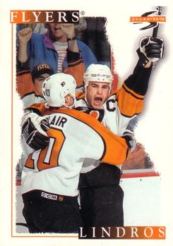 #150 Eric Lindros - Philadelphia Flyers - 1995-96 Score Hockey