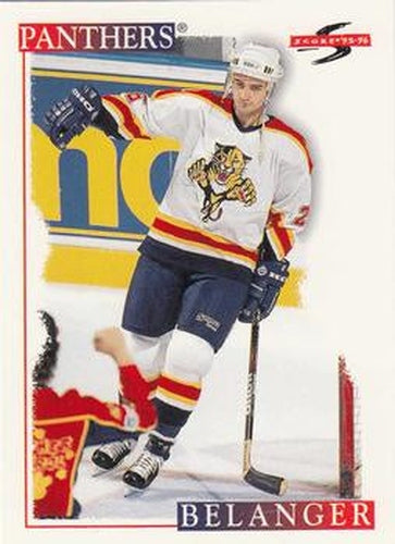 #155 Jesse Belanger - Florida Panthers - 1995-96 Score Hockey