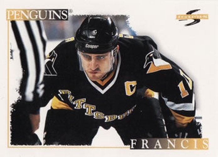 #187 Ron Francis - Pittsburgh Penguins - 1995-96 Score Hockey