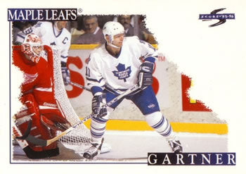 #204 Mike Gartner - Toronto Maple Leafs - 1995-96 Score Hockey